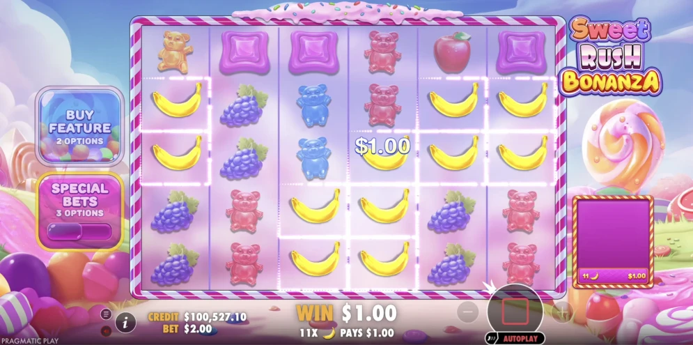 Sweet Rush Bonanza Slot
