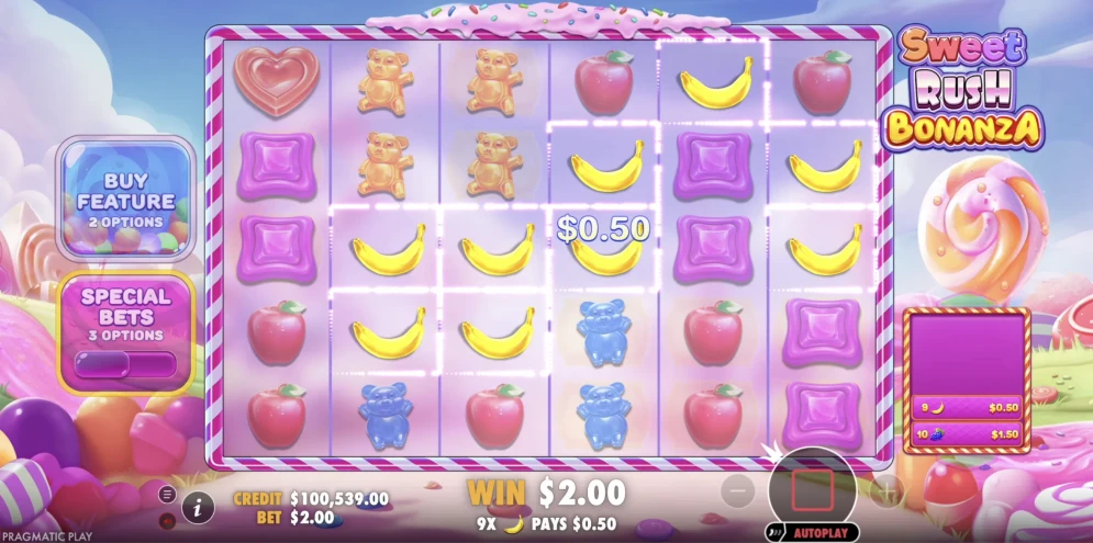Sweet Rush Bonanza Slot