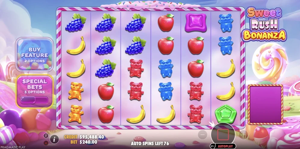Sweet Rush Bonanza Slot